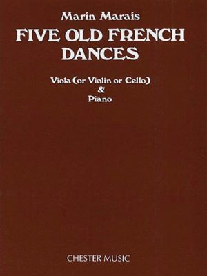 Marais 5 Old French Dances Vla/Vln/Cel