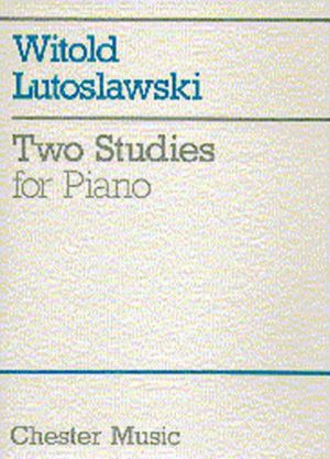 Lutoslawski 2 Studies for Piano