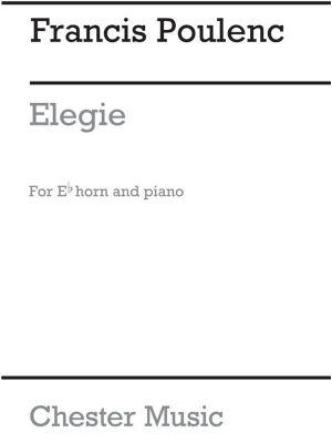 Poulenc Elegie for Eb Horn Solo Part(Arc