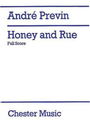 Previn Honey & Rue Full Score