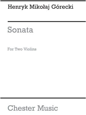Gorecki Sonata Op.10 for 2 Violins(Arc)