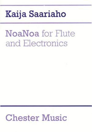 Saariaho Noanoa Flute/Electronics