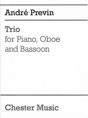 Previn Trio Pianooboebassoon Sc/Parts