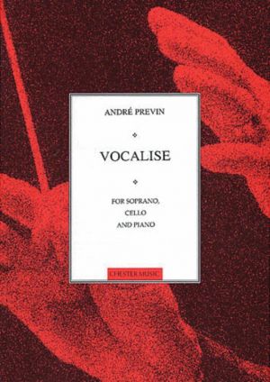 Previn Vocalise Sop/Cello/Pno(Archive Ed