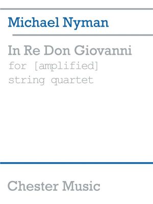 Nyman In Re Don Giovanni Str/Qrt Score