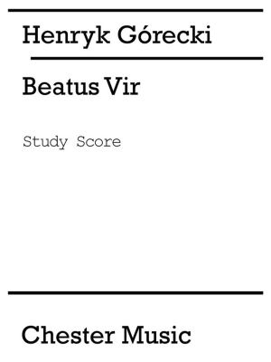 Gorecki Beatis Vir Study Score