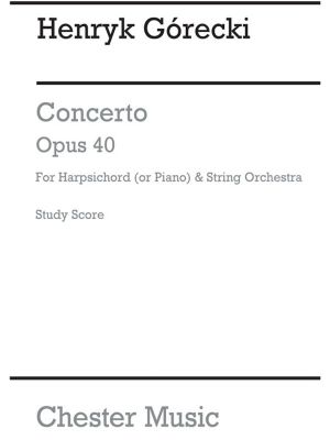Concerto for Harpsichord And Orch