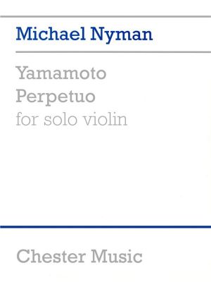Nyman Yamamoto Perpetuo Solo Violin
