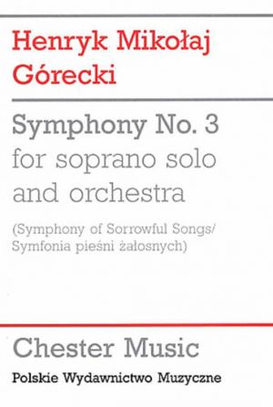 Gorecki Symphony No3(Sorrowful Sgs)Score