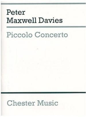 Peter Maxwell Davies Piccolo Concert