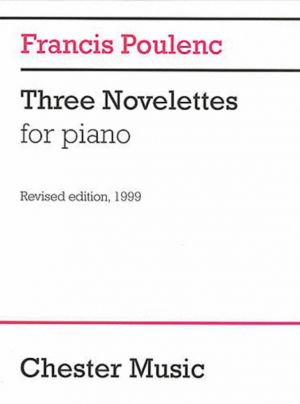 Poulenc 3 Novelettes Piano Rev.1999
