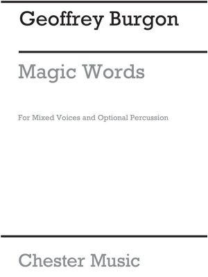 Burgon Magic Words 6 Songs Satb/Perc