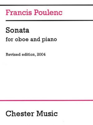 Poulenc Sonata Oboe/Pno Revised Ed.2004