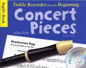 Treble Recorder From Begin Concert Pces Pupil Bkcd
