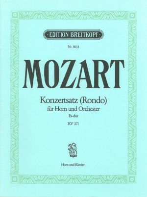 Concert Rondo in Eb major K 371