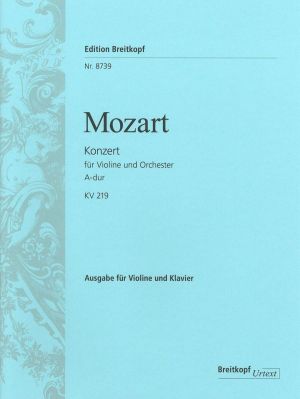 Violin Concerto No. 5 in A major K. 219
