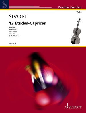 12 Etudes-Caprices Violin