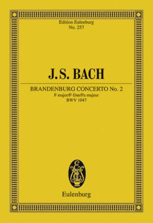 Brandenburg Concerto No 2 F major Study Score