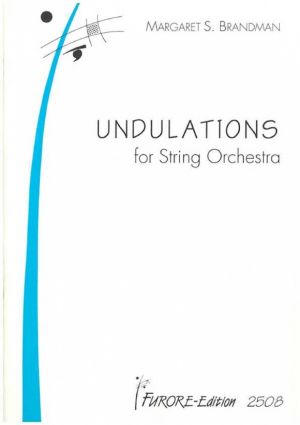 Undulations for String Orchestra Score
