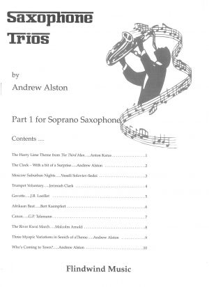 Saxophone Trios Soprano Saxophone Part 1