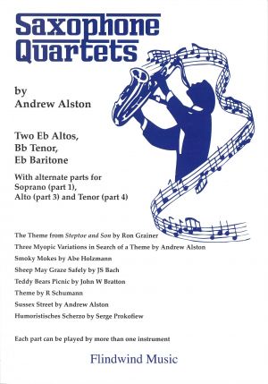 Saxophone Quartets Score + CD