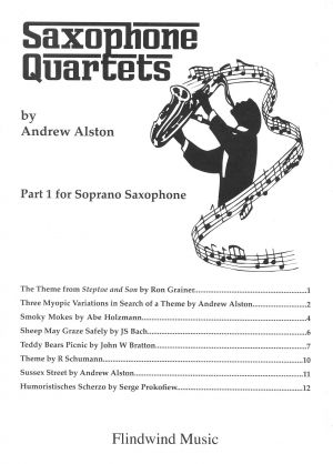 Saxophone Quartets Soprano Saxophone Part 1