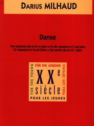 Danse for Alto Saxophone and Piano