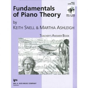 Fundamentals of Piano Theory, Level 1 Answer Book