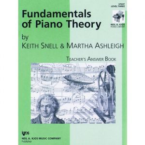 Fundamentals of Piano Theory Level 3 Answer Book