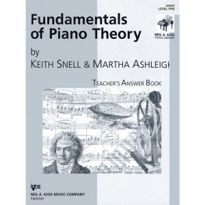 Fundamentals of Piano Theory Level 5 Answer Book