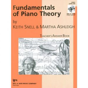 Fundamentals of Piano Theory, Level 6 Answer Book