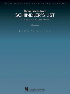 Schindlers List 3 Pieces Vln/pno