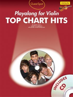 Guest Spot - Top Chart Hits Playalong for Violin