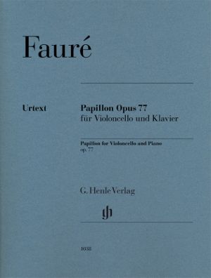 Papillon Op 77 for Cello, Piano