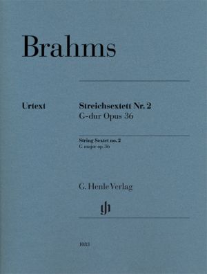 String Sextet No 2 G major Op 36