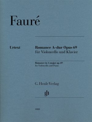 Romance A major Op 69 for Cello, Piano