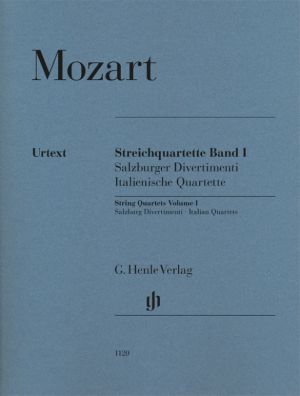 String Quartets Volume 1 (Salzburg Divermenti, Italian Quartets)