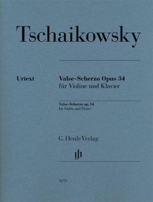 Valse-Scherzo Op 34 for Violin, Piano