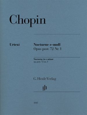 Nocturne E minor Op post. 72 No 1