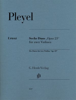 Six Duets Op 23 2 Violins