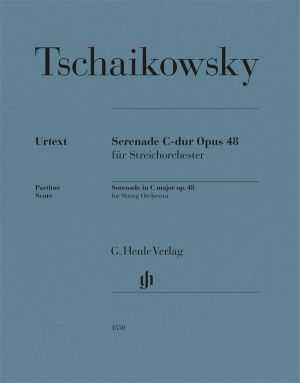 Serenade C major Op 48 for String Orchestra - Score