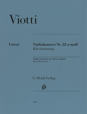 Violin Concerto No 22 A minor