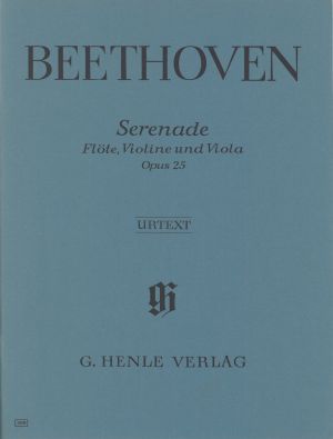 Serenade Op 25 for Flute, Violin and Viola