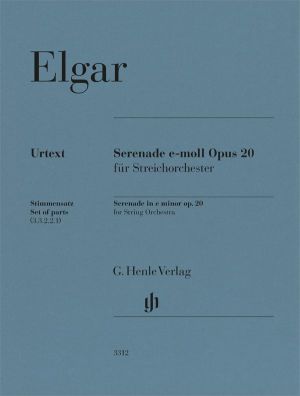 Serenade e minor Op 20 for String Orchestra - Parts