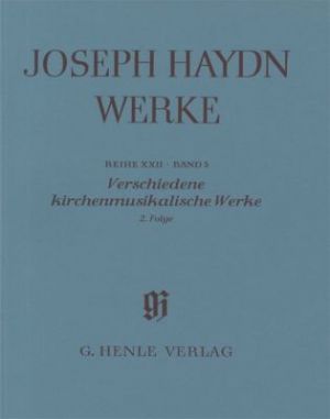 Series 22, Volume 3 - Verschiedene kirchenmusikalische Werke, Volume II