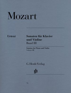 Sonatas Vol 3 Violin, Piano