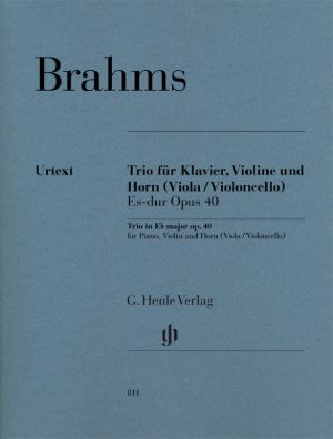 Horn Trio Eb major Op 40