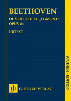 Egmont Overture Op 84 Study Score