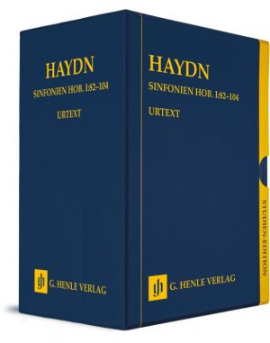 Symphonies Hob. I:82-104 - 23 volumes in a slipcase Study Scores