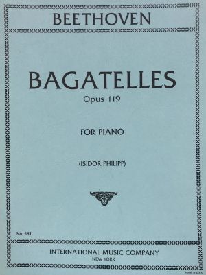Bagatelles Op 119 Piano